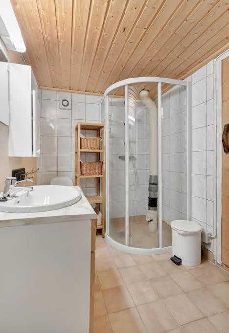 Farmroom With Sauna And Aurora Нарвик Экстерьер фото