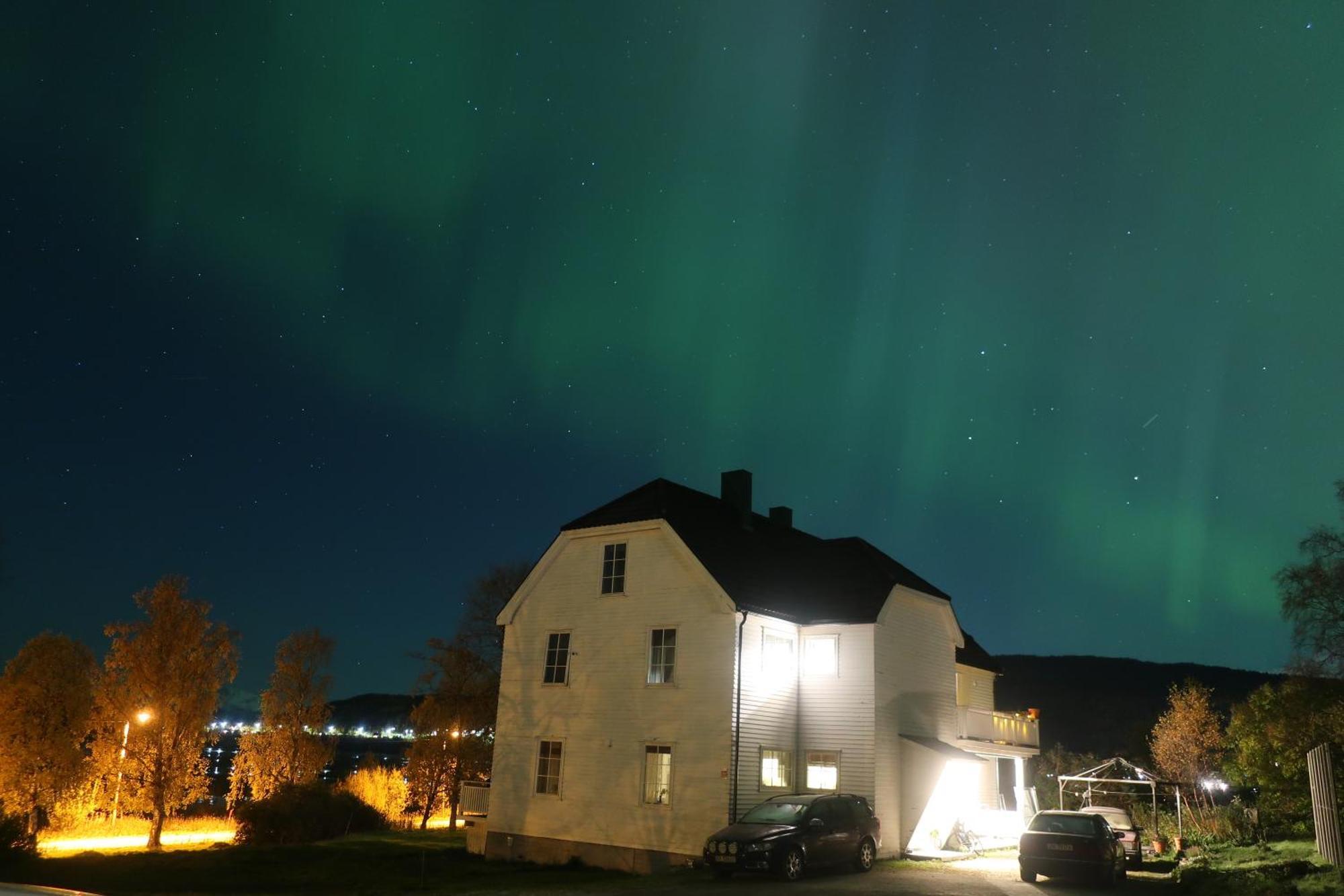 Farmroom With Sauna And Aurora Нарвик Экстерьер фото