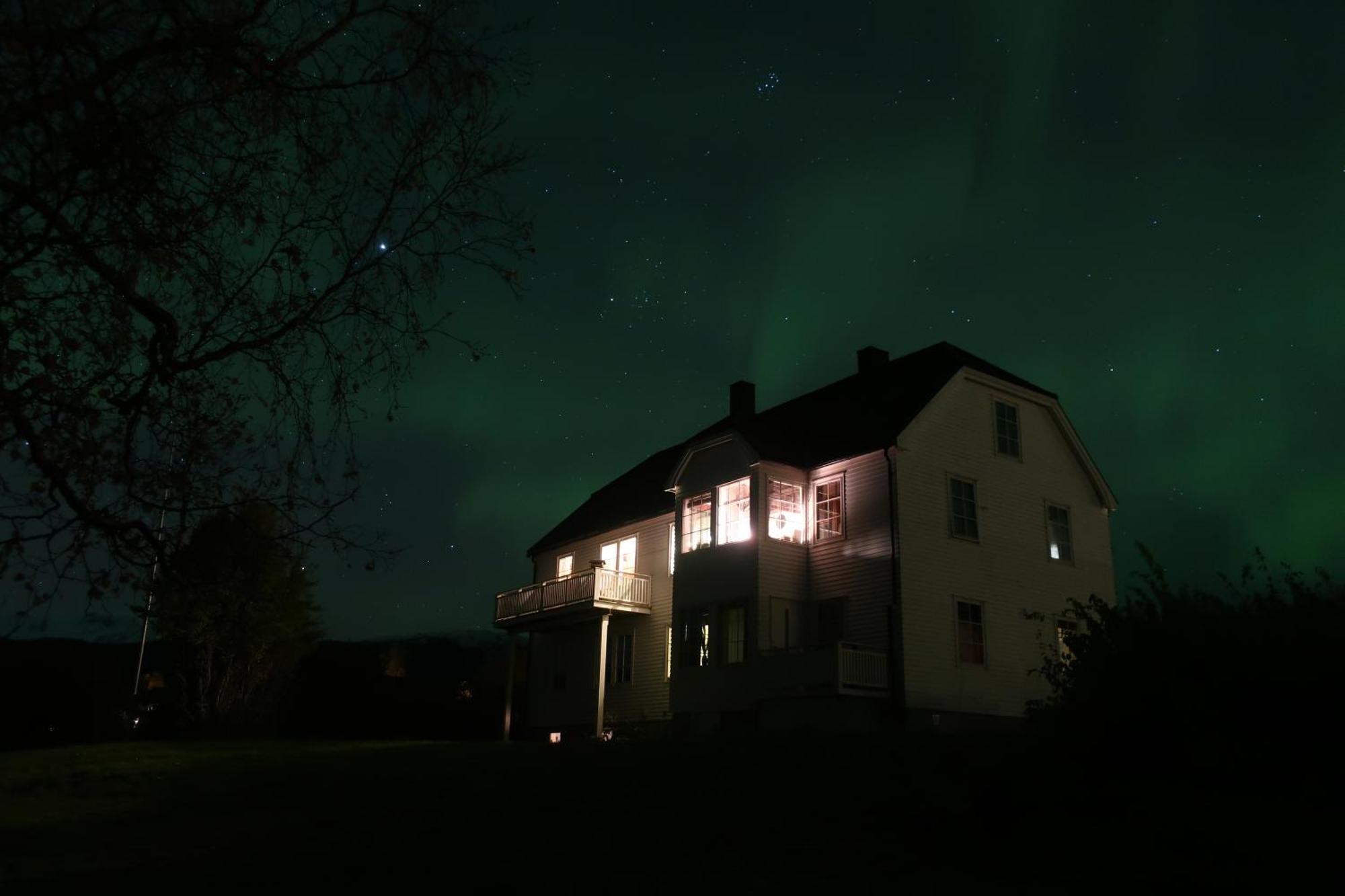 Farmroom With Sauna And Aurora Нарвик Экстерьер фото